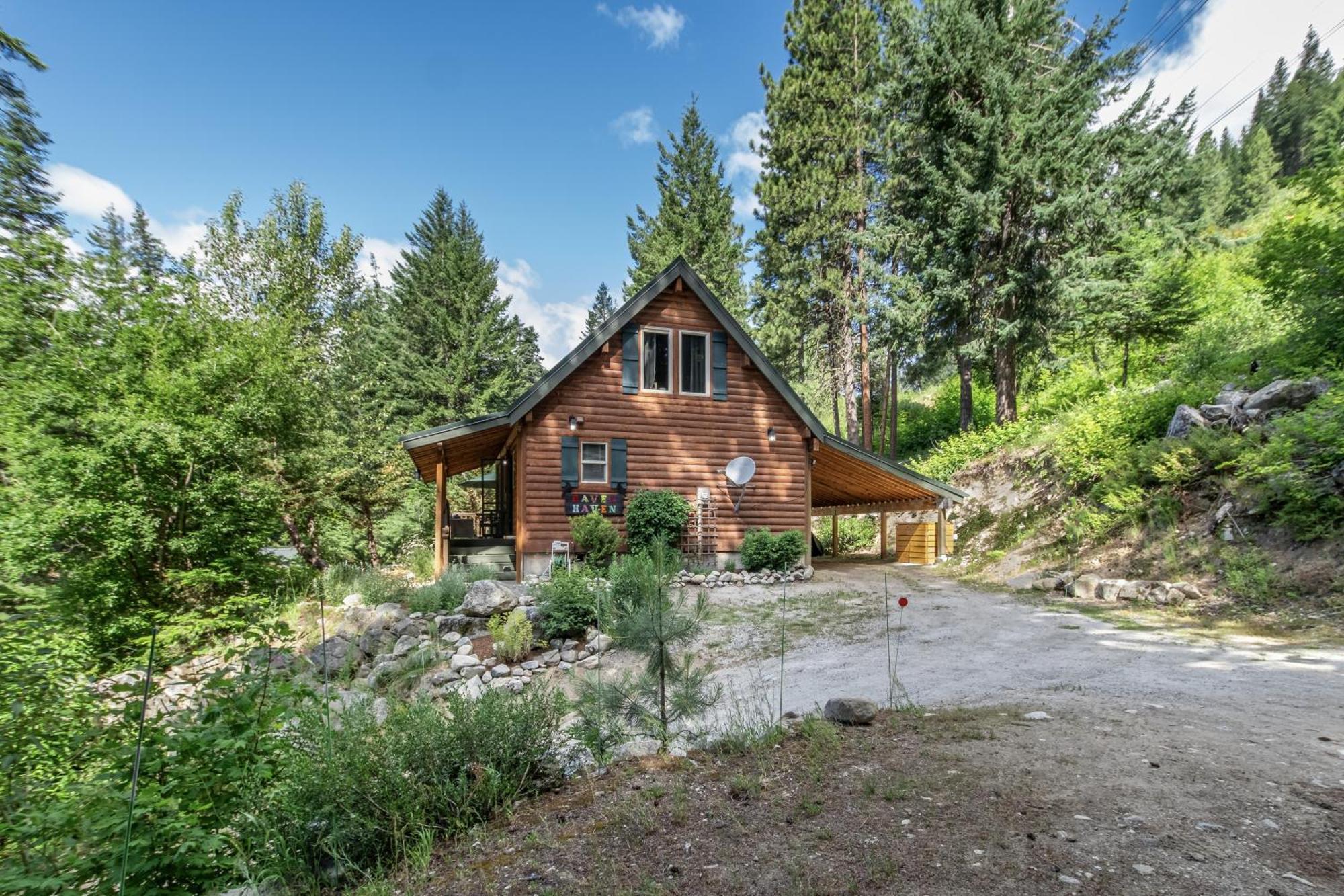 Raven Haven Lodge By Nw Comfy Cabins 莱文沃思 外观 照片