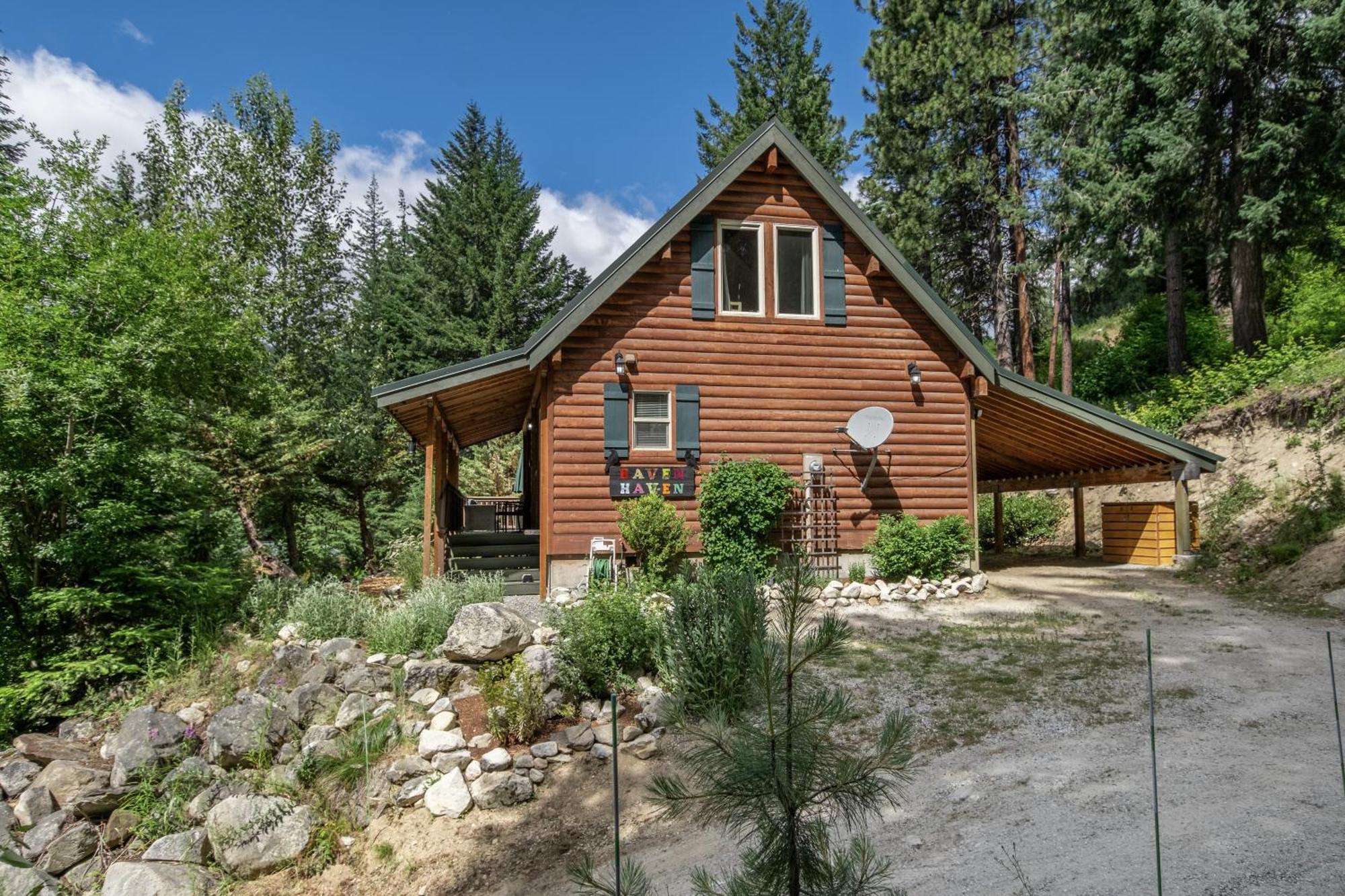 Raven Haven Lodge By Nw Comfy Cabins 莱文沃思 外观 照片